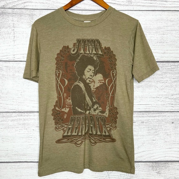 Jimi Hendrix Collage Soft T Shirt Men's Size Small - Picture 6 of 6